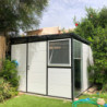 abri panneaux modulaires isolés 9m2 Everbox