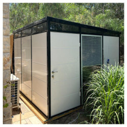 abri panneaux modulaires isolés 9m2 Everbox