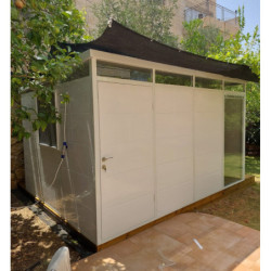 abri panneaux modulables isolés 12m2 Everbox