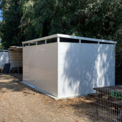 abri panneaux modulables isolés 12m2 Everbox