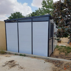 abri panneaux modulaires isolés 12m2 Everbox