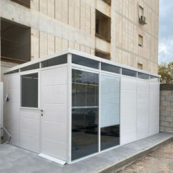 abri panneaux PVC modulaires isolés 15m2 Everbox