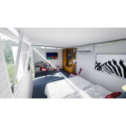 abri panneaux PVC modulaires isolés 15m2 Everbox