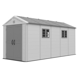 Module d'extension pour abri de jardin en HPDE avec plancher - Jôbu