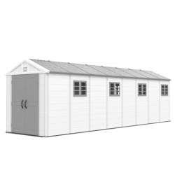 Module d'extension pour abri de jardin en HPDE avec plancher - Jôbu