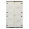Armoire de jardin SunLife 40mm beige - Polyéthylène HD - H202cm Jôbu