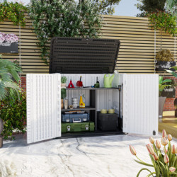 Etagère Métal H70cm pour Armoire Jardin Jôbu - Résine H105cm