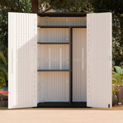 Etagère Métal pour Armoire Jardin Résine H202cm Jôbu - H172cm