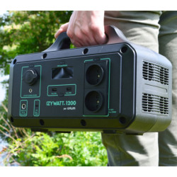 Batterie mobile, autonome, rechargeable et économique Izywatt 1200