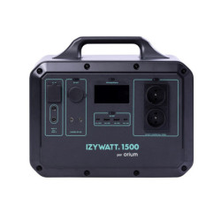 Batterie mobile, autonome, rechargeable et économique Izywatt 1500 LFP