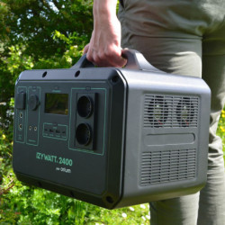 Batterie mobile, autonome, rechargeable et économique Izywatt 2400 LFP