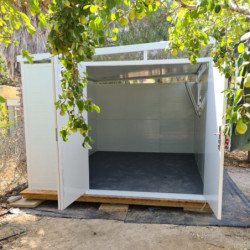 Modification de la porte simple en porte double Everbox