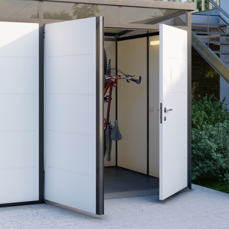 Modification de la porte simple en porte double Everbox