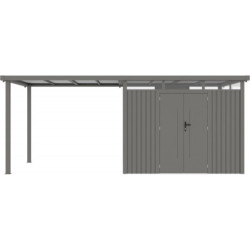 Appentis 275x230cm pour abri Kosto en acier galvanisé X-METAL