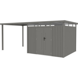 Appentis 275x294cm pour abri Kosto en acier galvanisé X-METAL