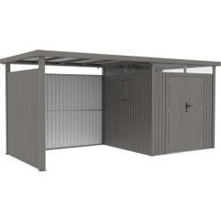 Parois en acier galvanisé 0,4mm pour appentis 6,3m² - X-METAL