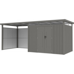 Parois en acier galvanisé 0,4mm pour appentis 6,3m² - X-METAL