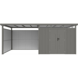 Parois en acier galvanisé 0,4mm pour appentis 8,1m² - X-METAL