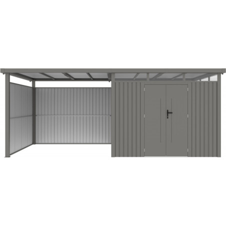 Parois en acier galvanisé 0,4mm pour appentis 8,1m² - X-METAL