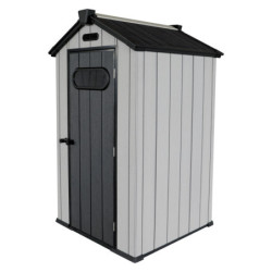 Petite cabane en résine imitation bois 1,24m² Jôbu