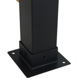 Pergola Marao 313x191cm en acier thermolaqué + bois massif Sunjoy