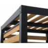 Pergola Marao 313x191cm en acier thermolaqué + bois massif Sunjoy
