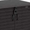 Armoire de jardin 850L en résine marron StoreAway - DURAMAX