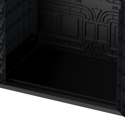 Armoire de jardin 850L en résine marron StoreAway - DURAMAX