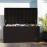 Coffre de jardin 416L en résine marron foncé DURAMAX