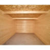 Abri de jardin Penty - madriers 40mm - brut - 9m² - Gardy Shelter