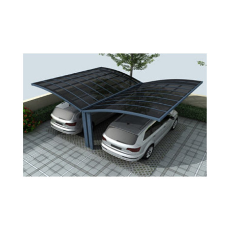 Stationnez vos véhicule avec style dans votre cour ou sur un parking avec nos carports double X-METAL