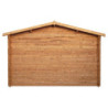 Garage en bois traité fongicide 28mm 370x550cm - Gardy Shelter