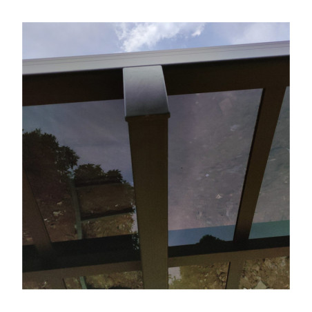 Set de remplacement 9 panneaux polycarbonate gris carport Falcon Eagle