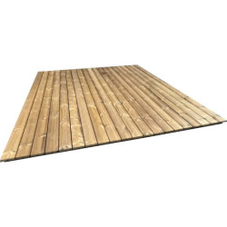 Kit Fondation Bois Autoclave 6m² - Pose Abri Jardin | Noviss