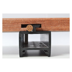 Fondation en bois 20m2 pour pose facile et rapide d'un abri de jardin