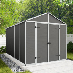 Abri de jardin 227x337cm en polycarbonate RUBICON Canopia-Palram