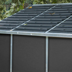 Abri de jardin 227x337cm en polycarbonate RUBICON Canopia-Palram