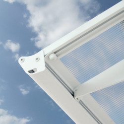 Marquise d'entrée en polycarbonate Bordeaux™ 8920 Palram Canopia