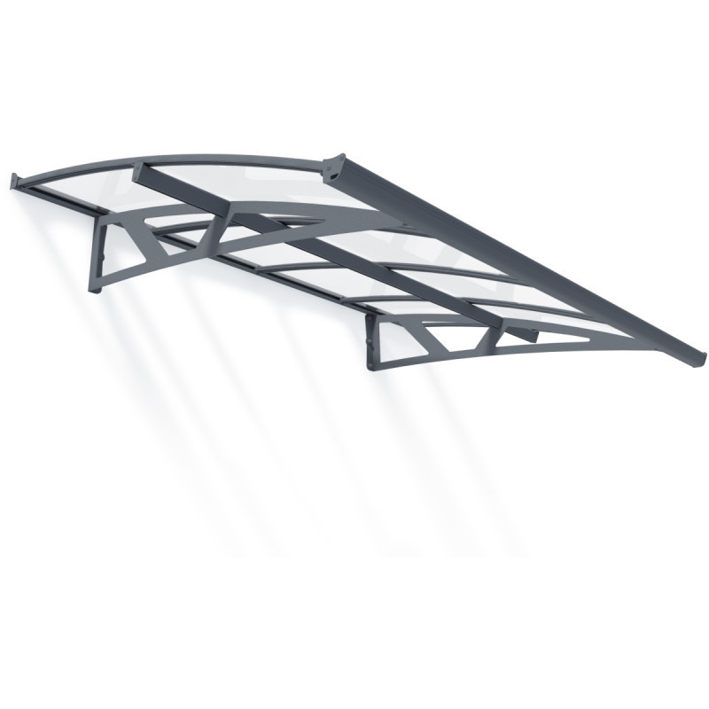 Marquise d'entrée en acrylique 3mm Amsterdam™ 2230 Palram Canopia