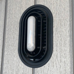 Eclairage et ventilation autonome solaire pour abri Docker Jobu