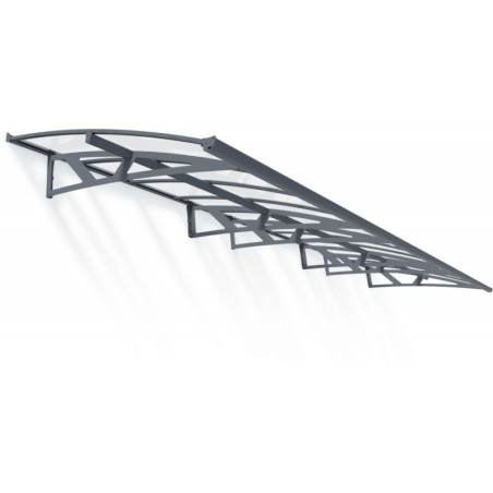 Marquise d'entrée en acrylique 3mm Amsterdam™ 6690 Palram Canopia