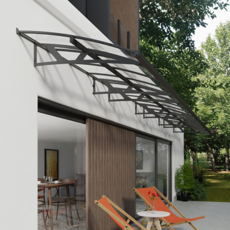 Marquise d'entrée en acrylique 3mm Amsterdam™ 8920 Palram Canopia