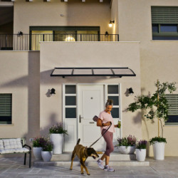 Marquise en polycarbonate 6mm Herald™ 2230 - Palram - Canopia