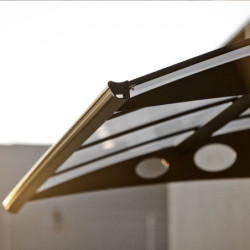 Marquise en polycarbonate 6mm Herald™ 2230 - Palram - Canopia