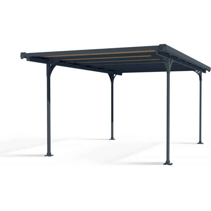 Carport en aluminium et polycarbonate Verona - Palram - Canopia