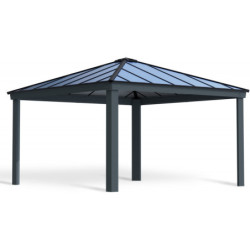 Carport Colorado 17,8m² en aluminium et polycarbonate - Canopia