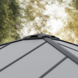 Carport Colorado 17,8m² en aluminium et polycarbonate - Canopia