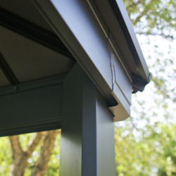 Carport Colorado 20,38m² en aluminium et polycarbonate - Canopia