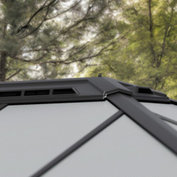 Carport Colorado 25,62m² en aluminium et polycarbonate - Canopia