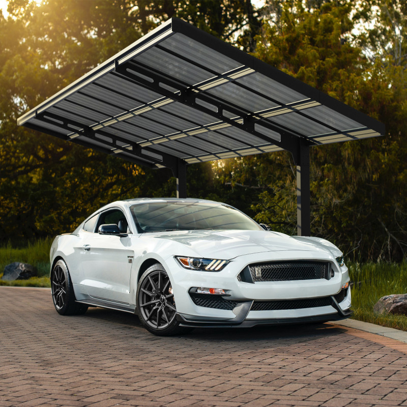 Carport Sydney 16,77m² en aluminium et polycarbonate - Canopia